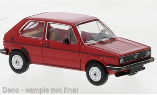 Coche miniatura Volkswagen Golf 1/87 PCX87 I rouge 1980 Volkswagen Golf 1/87 PCX87 I rouge 1980 coche miniatura