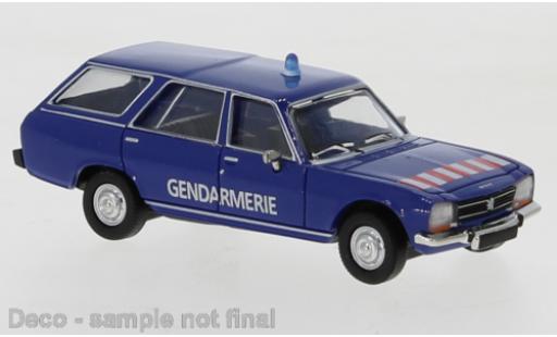 Coche miniatura Peugeot 504 1/87 PCX87 Break azul Gendarmerie (F) 1978 Peugeot 504 1/87 PCX87 Break azul Gendarmerie (F) 1978 coche miniatura