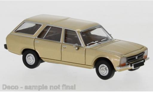 Coche miniatura Peugeot 504 1/87 PCX87 Break gold 1978 Peugeot 504 1/87 PCX87 Break gold 1978 coche miniatura