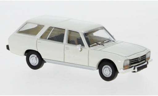Coche miniatura Peugeot 504 1/87 PCX87 Break blanco 1978 Peugeot 504 1/87 PCX87 Break blanco 1978 coche miniatura