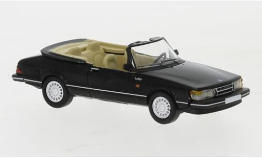 Coche miniatura Saab 900 1/87 PCX87 Cabriolet negro 1986 Saab 900 1/87 PCX87 Cabriolet negro 1986 coche miniatura