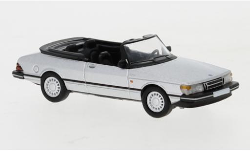 Coche miniatura Saab 900 1/87 PCX87 Cabriolet gris 1986 Saab 900 1/87 PCX87 Cabriolet gris 1986 coche miniatura