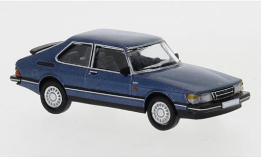 Coche miniatura Saab 900 1/87 PCX87 Turbo metalico azul 1986 Saab 900 1/87 PCX87 Turbo metalico azul 1986 coche miniatura