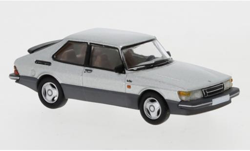 Saab 900 1/87 PCX87 Turbo gris 1986 coche miniatura