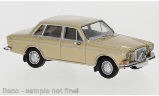 Volvo 164 1/87 PCX87 gold 1968 coche miniatura