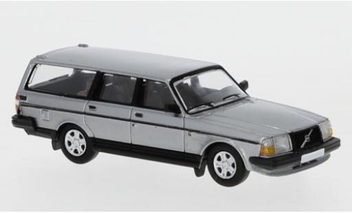 Coche miniatura Volvo 240 1/87 PCX87 GL Kombi metalico gris 1989 Volvo 240 1/87 PCX87 GL Kombi metalico gris 1989 coche miniatura