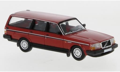 Coche miniatura Volvo 240 1/87 PCX87 GL Kombi rojo 1989 Volvo 240 1/87 PCX87 GL Kombi rojo 1989 coche miniatura