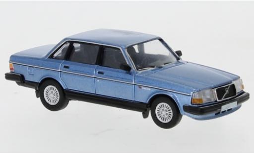 Coche miniatura Volvo 240 1/87 PCX87 metalico azul 1989 Volvo 240 1/87 PCX87 metalico azul 1989 coche miniatura