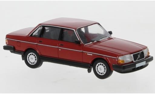 Volvo 240 1/87 PCX87 rojo 1989 coche miniatura