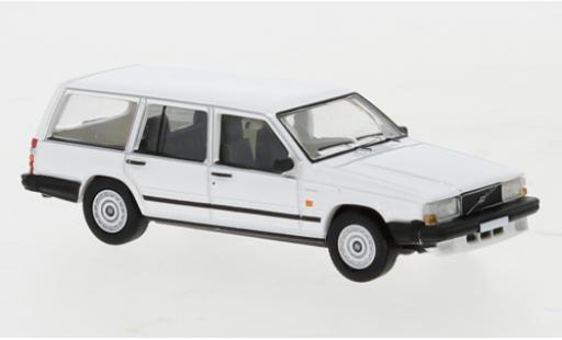 Coche miniatura Volvo 740 1/87 PCX87 Kombi blanco 1985 Volvo 740 1/87 PCX87 Kombi blanco 1985 coche miniatura