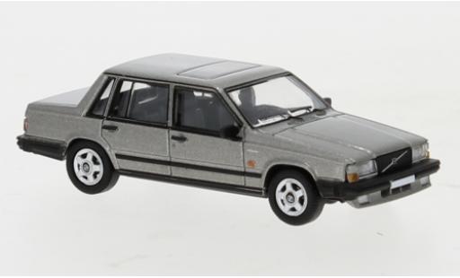 Coche miniatura Volvo 740 1/87 PCX87 metalico gris 1984 Volvo 740 1/87 PCX87 metalico gris 1984 coche miniatura