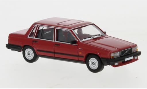 Volvo 740 1/87 PCX87 rojo 1984 coche miniatura