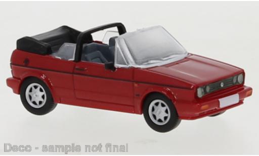 Coche miniatura Volkswagen Golf 1/87 PCX87 I Cabriolet rojo 1991 Volkswagen Golf 1/87 PCX87 I Cabriolet rojo 1991 coche miniatura