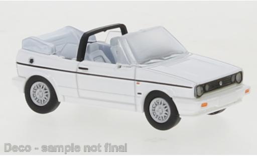 Coche miniatura Volkswagen Golf 1/87 PCX87 I Cabriolet blanco 1991 Volkswagen Golf 1/87 PCX87 I Cabriolet blanco 1991 coche miniatura