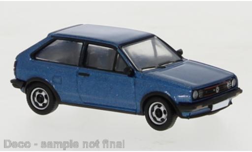 Coche miniatura Volkswagen Polo 1/87 PCX87 II Coupe metalico azul 1985 Volkswagen Polo 1/87 PCX87 II Coupe metalico azul 1985 coche miniatura