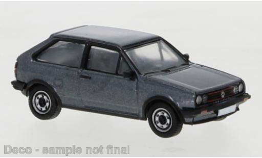 Coche miniatura Volkswagen Polo 1/87 PCX87 II Coupe metalico gris 1985 Volkswagen Polo 1/87 PCX87 II Coupe metalico gris 1985 coche miniatura