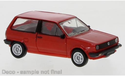 Coche miniatura Volkswagen Polo 1/87 PCX87 II rojo 1985 Volkswagen Polo 1/87 PCX87 II rojo 1985 coche miniatura