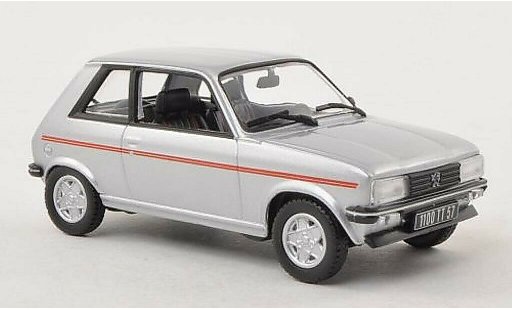 Peugeot 104 ZS 1/43 Norev gris 1979 coche miniatura