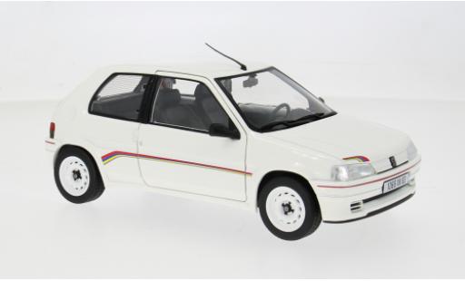 Peugeot 106 1/18 Norev Rally 1.3 weiss/Dekor 1993 1:18 coche miniatura