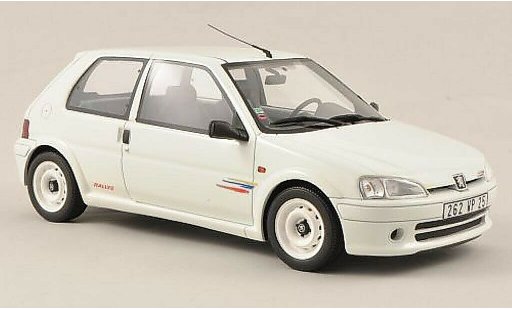 Peugeot 106 Rallye 1/18 Ottomobile Rally Phase 2 blanco coche miniatura