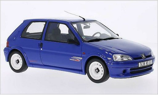 Peugeot 106 Rallye 1/18 Ottomobile Rally Phase 2 azul coche miniatura