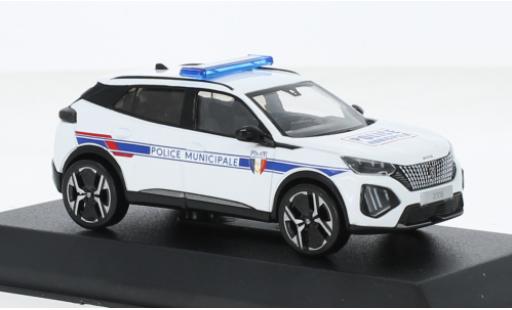 Peugeot 2008 1/43 Norev 2024 Police Municipale (F) 1:43 coche miniatura