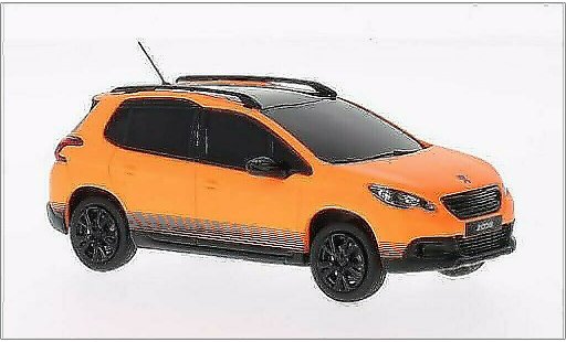 Peugeot 2008 Base 1/43 Norev mate-naranja 2013 coche miniatura