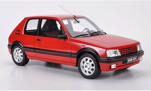 Peugeot 205 GTI 1/12 Ottomobile 1900 rojo coche miniatura
