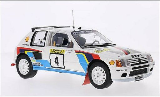 Peugeot 205 Turbo 16 1/18 Ottomobile T16 Gr.B No.4 Talbot Sport 1000 Lakes Rally 1984 /T.Harryman coche miniatura