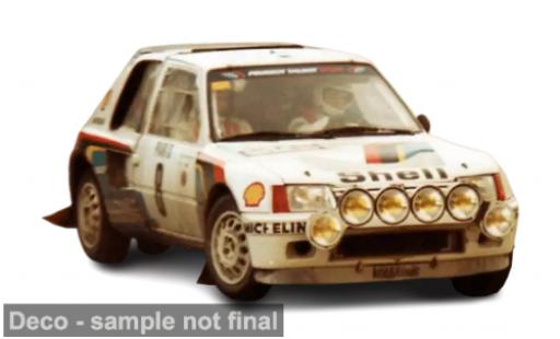 Peugeot 205 1/18 Norev T16 Rally Monte Carlo 1985 #8 B.Saby 1:18 coche miniatura