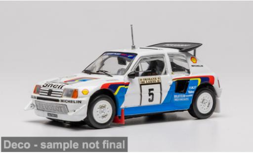 Peugeot 205 1/43 IXO Turbo 16V Evo 2 1000 Lakes Rally 1986 #6 S.Blomqvist/B.Berglund 1:43 coche miniatura