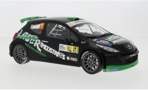 Peugeot 207 1/18 Sun Star S2000 Monza Rally Show 2013 #58 C.Breen/S.Marshall 1:18 coche miniatura