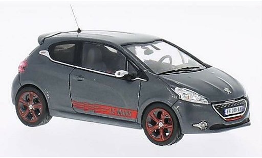 Peugeot 208 GTI 1/43 IXO Le Mans Edition gris 2013 coche miniatura