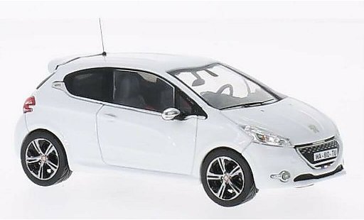 Peugeot 208 GTI 1/43 IXO Le Mans Edition blanco 2013 coche miniatura