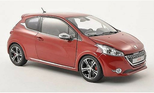 Peugeot 208 GTI 1/18 Norev rojo 2013 coche miniatura
