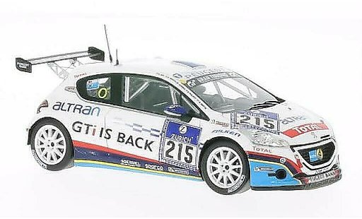 Peugeot 208 GTI 1/43 Spark No.215 24h Nurburgring 2013 /G.Martin coche miniatura