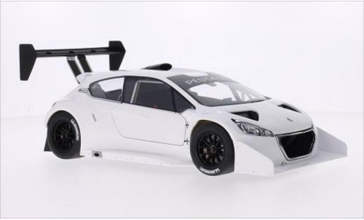 Peugeot 208 T16 1/18 Autoart mate-negro Pikes Peak 2013 coche miniatura