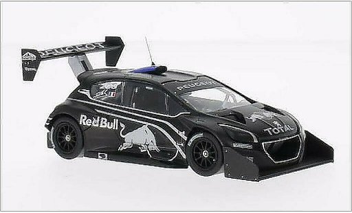 Peugeot 208 T16 1/43 IXO No. Red Bull Pikes Peak 2013 coche miniatura