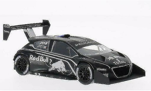 Peugeot 208 T16 1/43 Norev No. Red Bull Prasentation Pikes Peak 2013 coche miniatura
