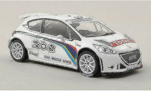 Peugeot 208 T16 1/43 Norev Prasentationsfahrzeug 2013 coche miniatura