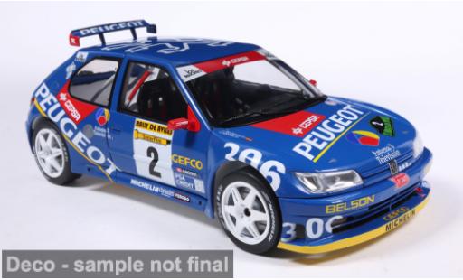 Peugeot 306 1/18 Solido Maxi blau 1:18 coche miniatura