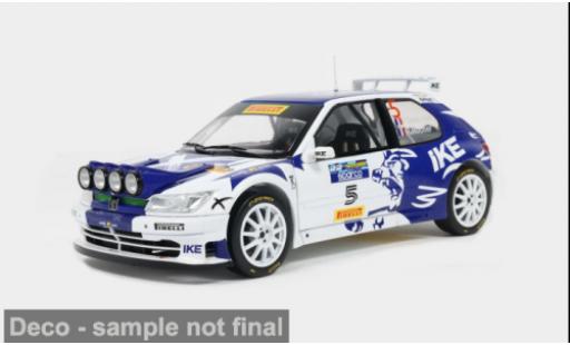 Peugeot 306 1/18 Solido Maxi Rallylegend 2024 #5 F.Delecour/R.Roche 1:18 coche miniatura