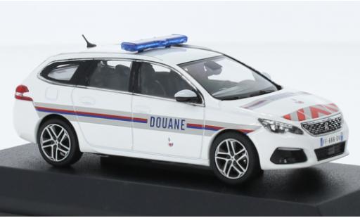 Peugeot 308 1/43 Norev SW 2018 Douanes (F) 1:43 coche miniatura