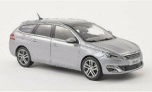 Peugeot 308 GT 1/43 Norev SW gris 2014 coche miniatura