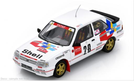 Peugeot 309 1/43 Spark GTI Rally Monte Carlo 1990 #20 F.Delecour/C.Tilber 1:43