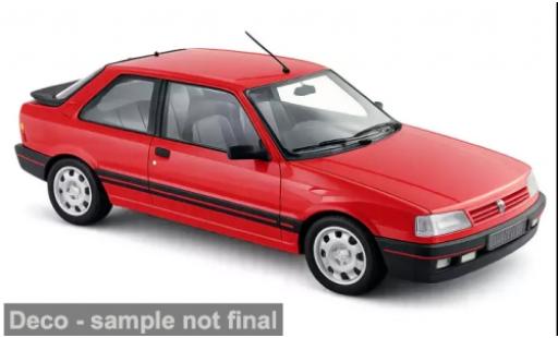 Peugeot 309 1/18 Norev GTI rojo 1987 1:18 coche miniatura