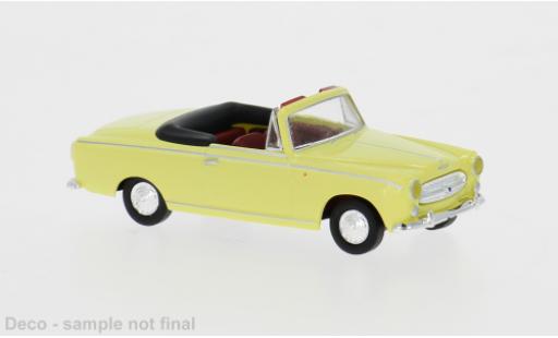 Peugeot 403 1/87 Brekina Cabriolet gelb 1956 1:87 Drummer coche miniatura