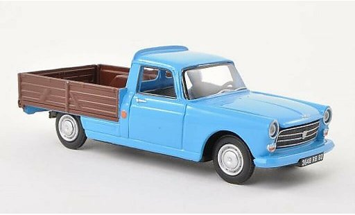 Peugeot 404 Pick up 1/43 Eligor azul/marron coche miniatura