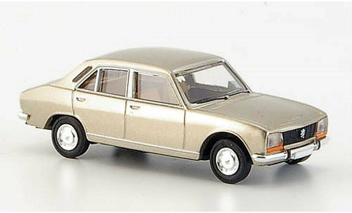 Peugeot 504 Berline 1/87 Brekina Berlina marron Limusina coche miniatura