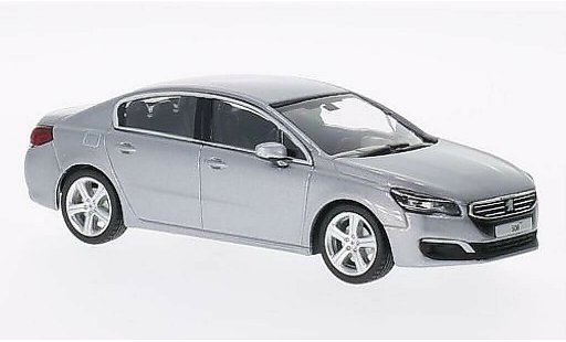 Peugeot 508 Berline 1/43 Norev Berlina gris 2014 coche miniatura